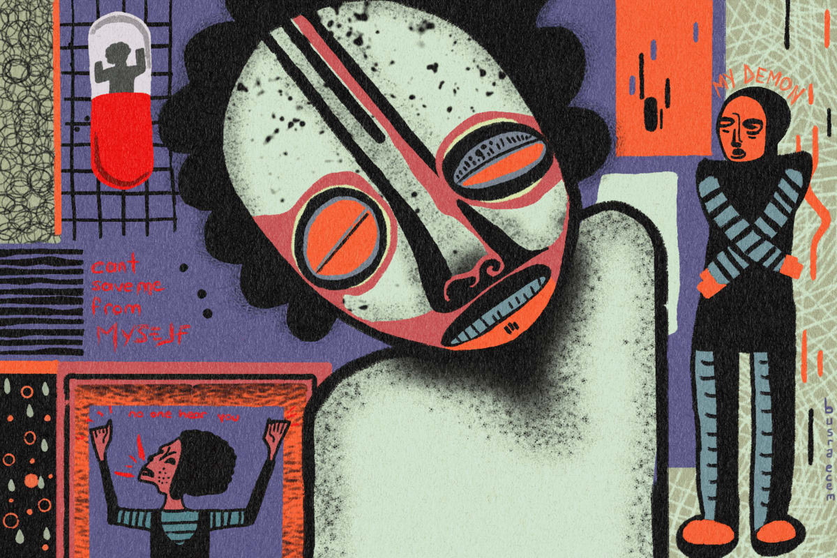 SURROUNDED BY H*MSELF