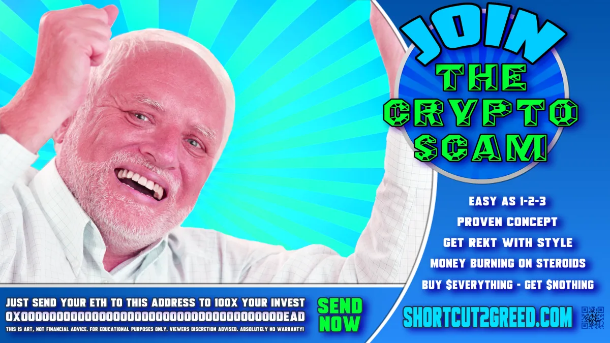 Join the Crypto Scam by Shortcut