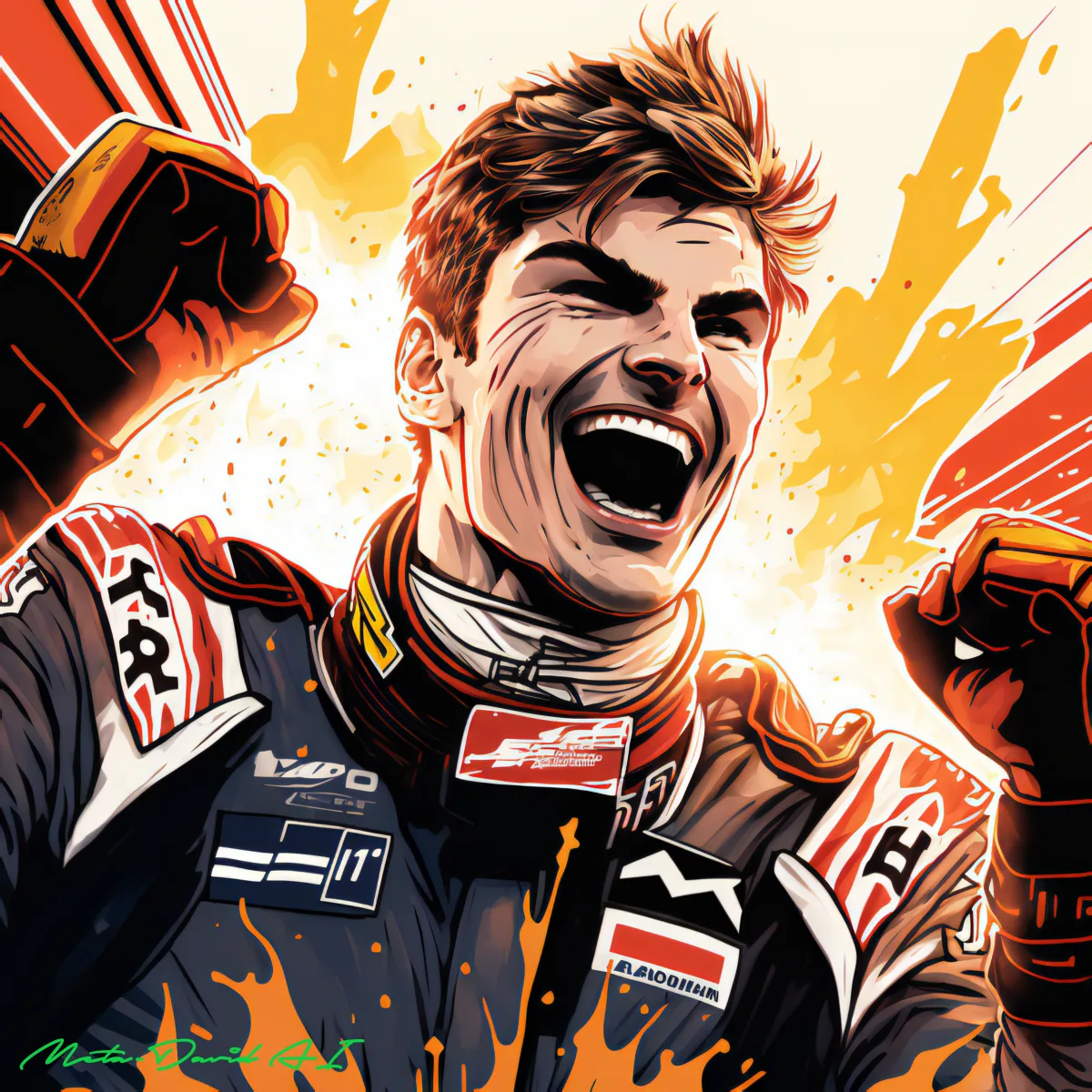 @rebekah_bastian - Max Verstappen Wins Formula 1 Title