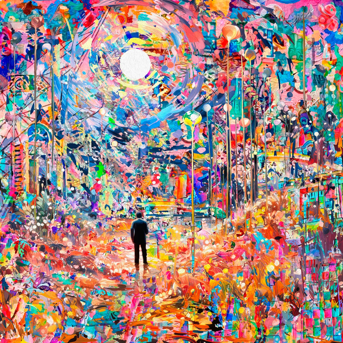 The Artist and the Moon