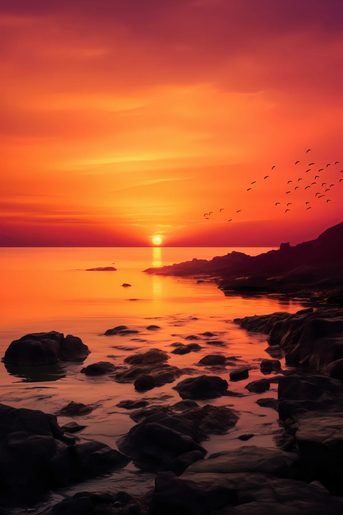 Dawn at Sea