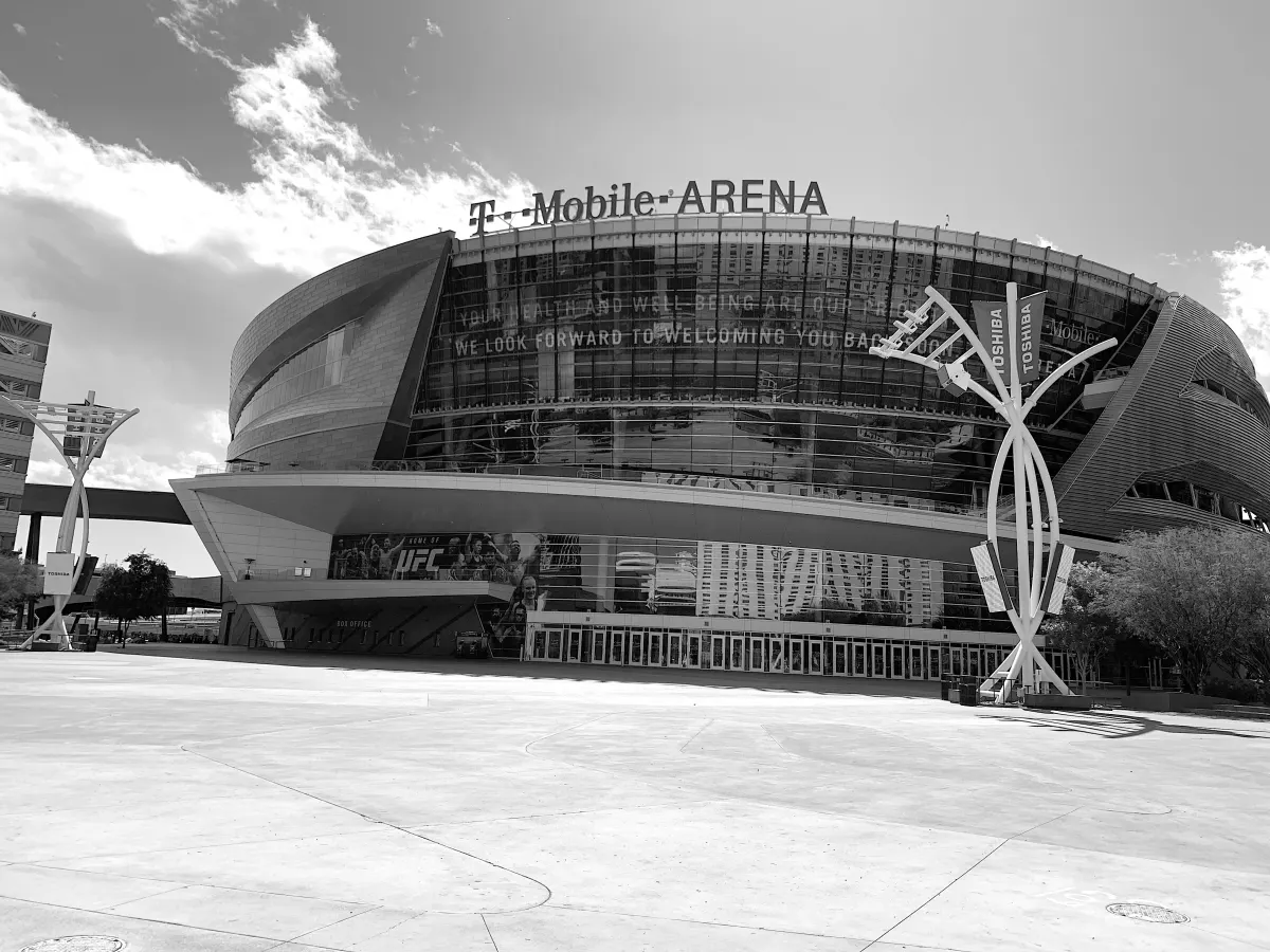 T-Mobile Arena Deserted