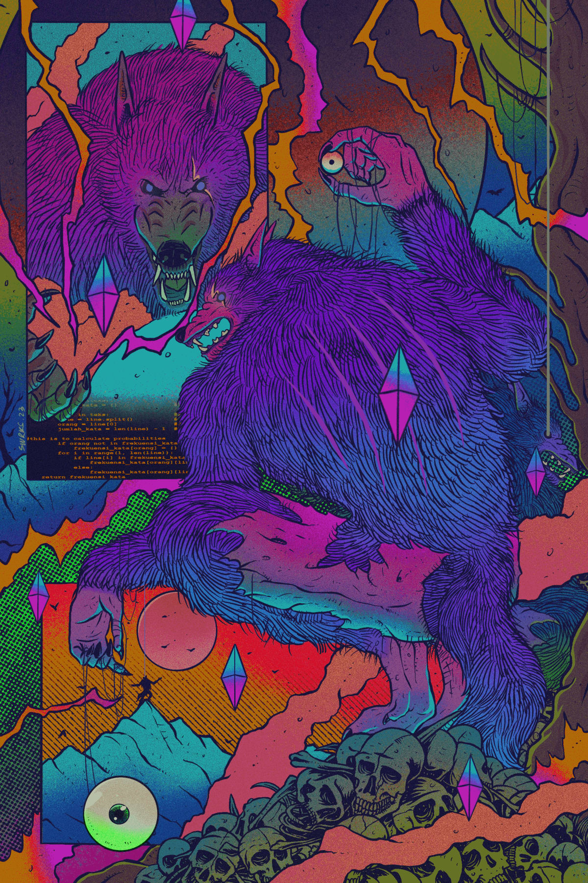 𝕸𝖔𝖔𝖓 𝕬𝖒𝖔𝖓𝖌 𝕿𝖍𝖊 𝕮𝖗𝖔𝖜𝖉
