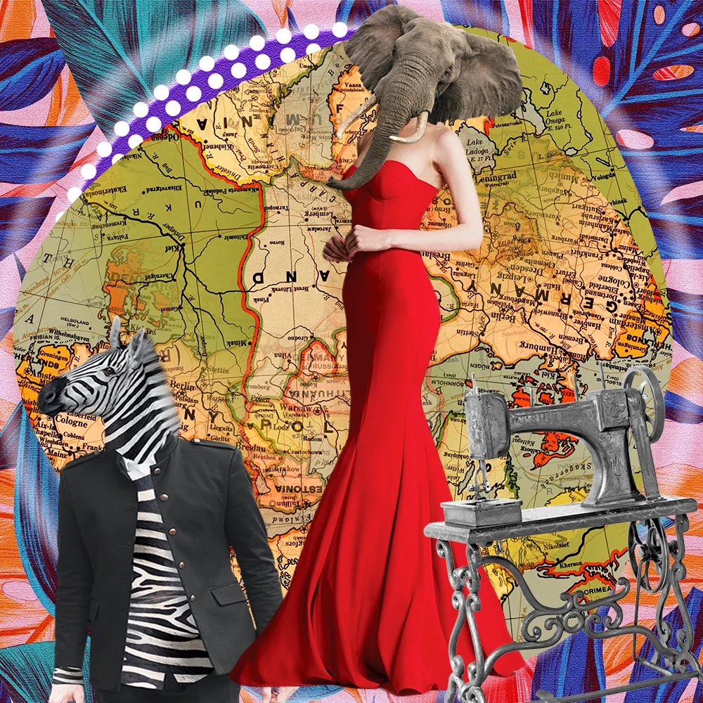 #0001 fashion animal catwalk