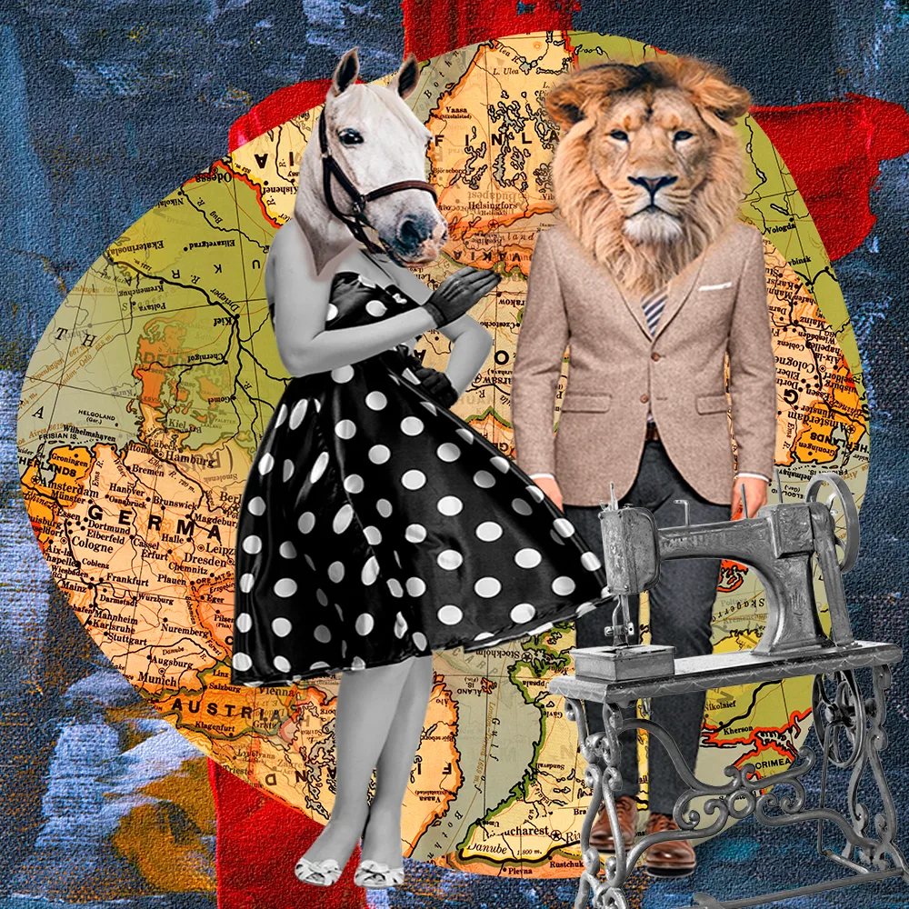 #0002 fashion animal catwalk