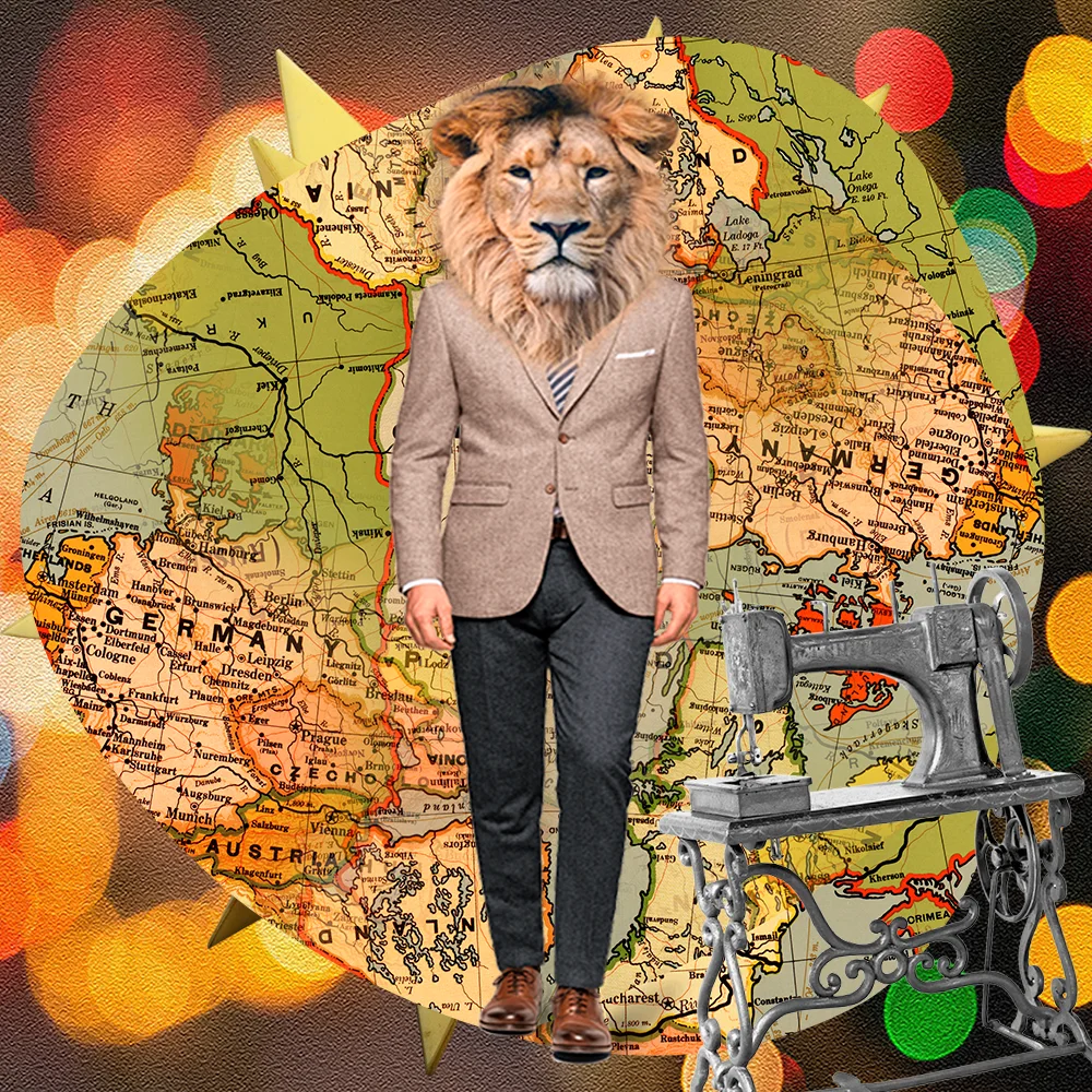 #0004 fashion animal catwalk