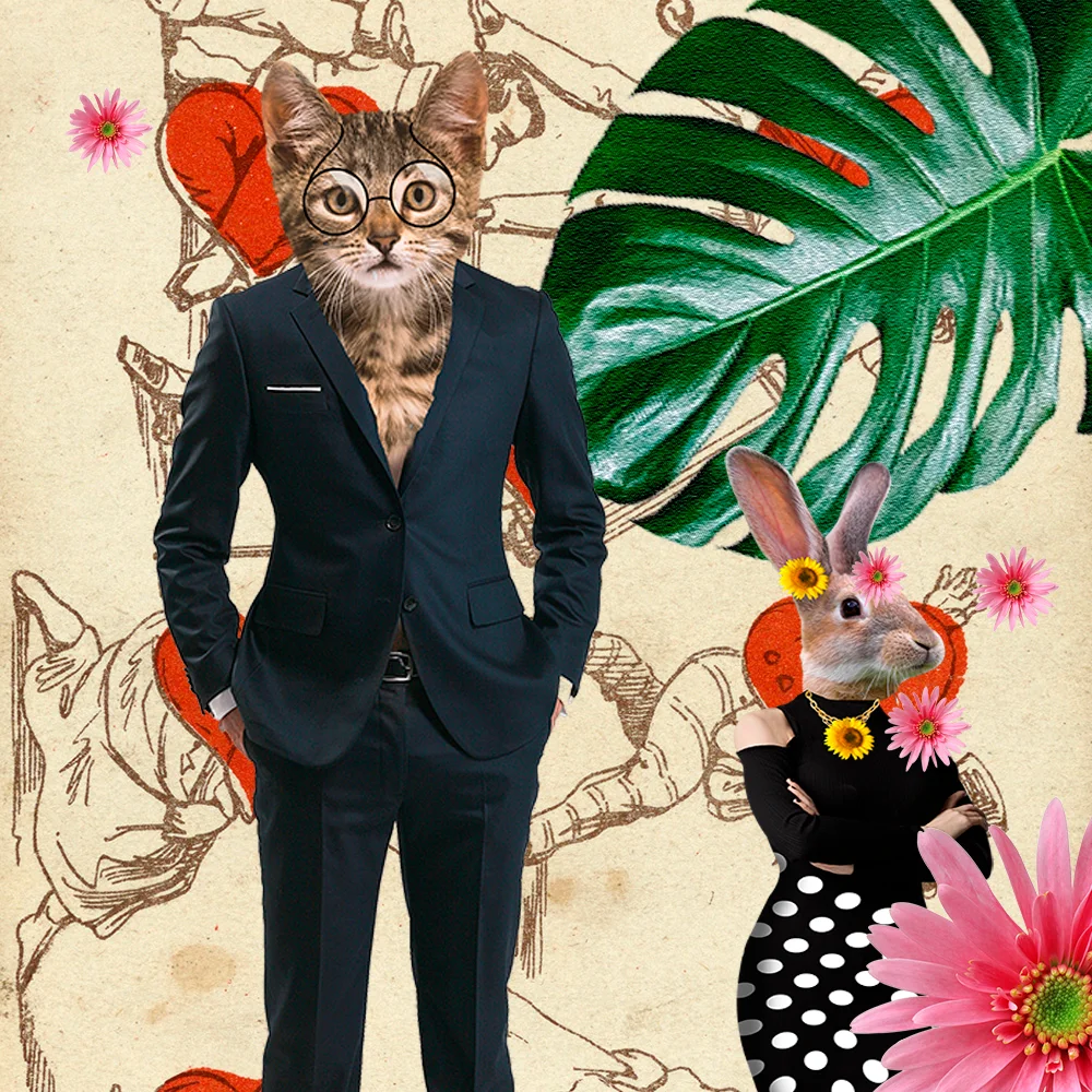 #0008 fashion animal catwalk