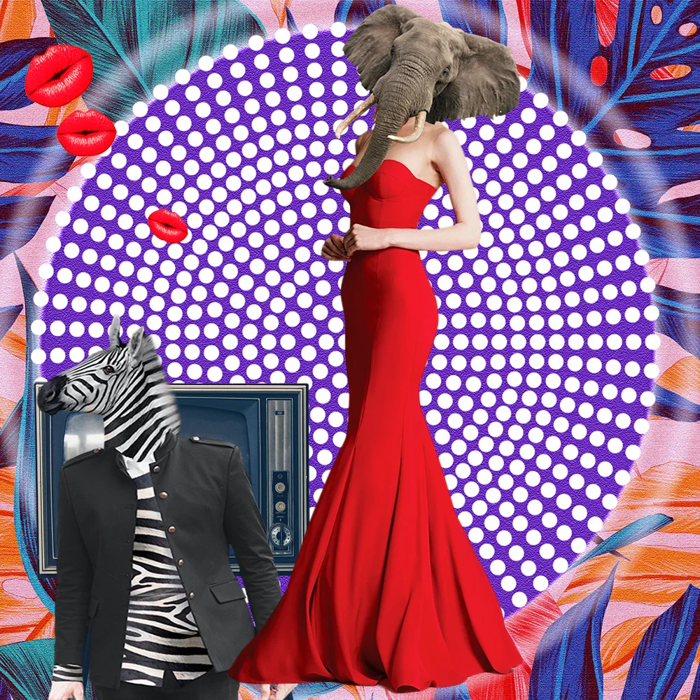 #0010 fashion animal catwalk