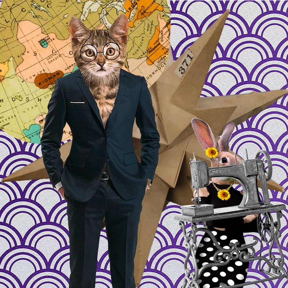 #0011 fashion animal catwalk