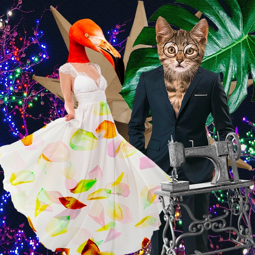 #0025 fashion animal catwalk