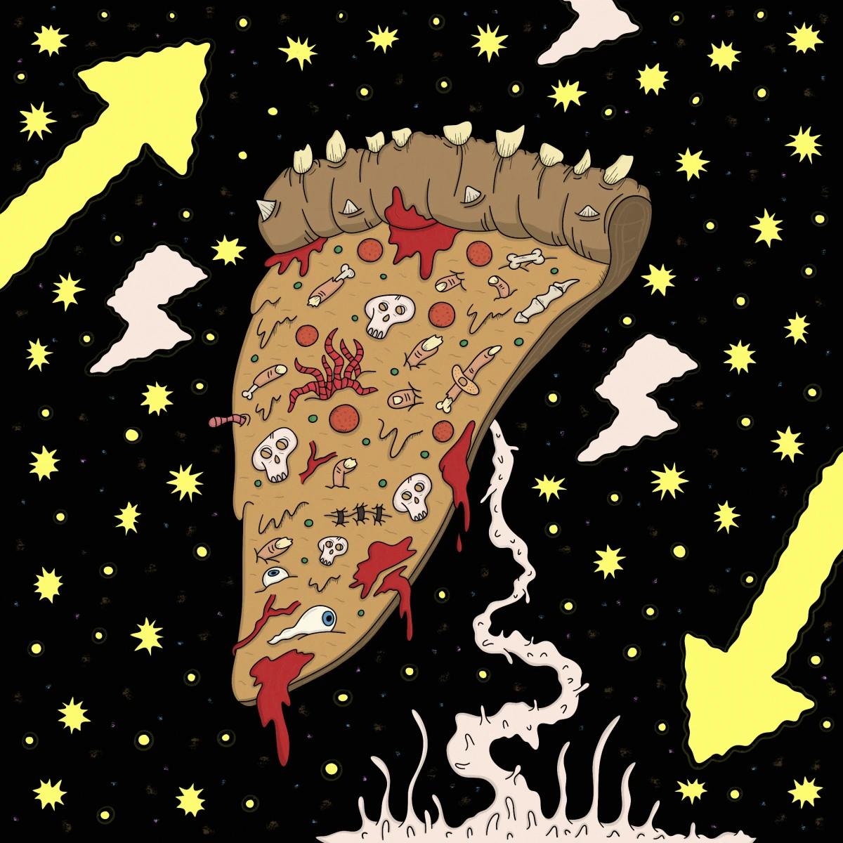 Finger Skull Pizzasion