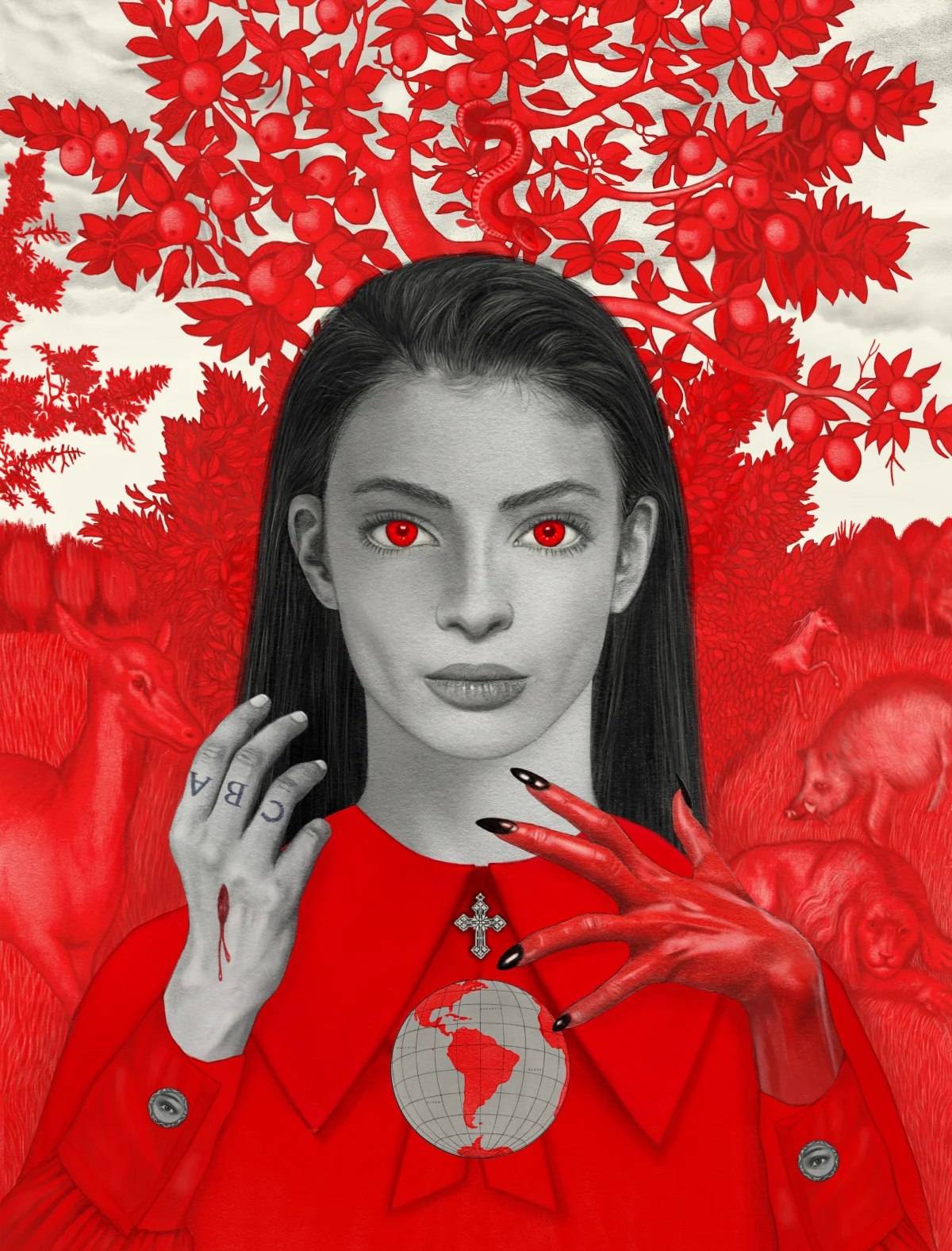 Original sin "power" This piece will be send as an airdrop for buyers of both pieces "money" and "love".'