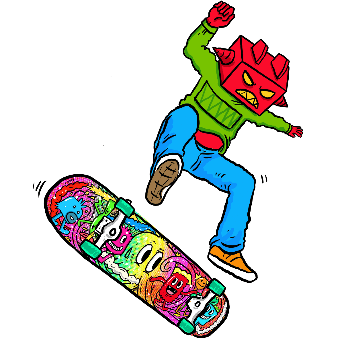 Skate Fun Not Cool