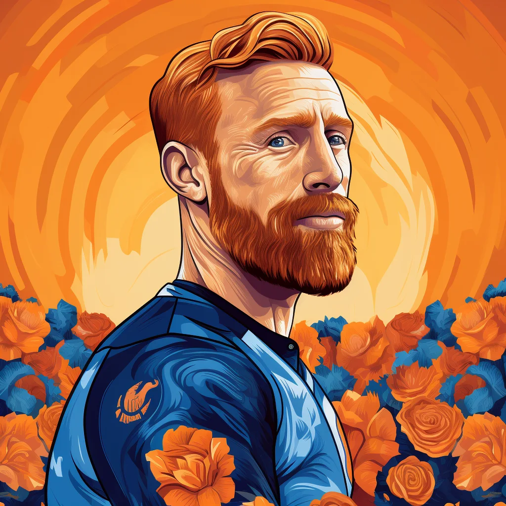 Vincent van Gogh Soccer player