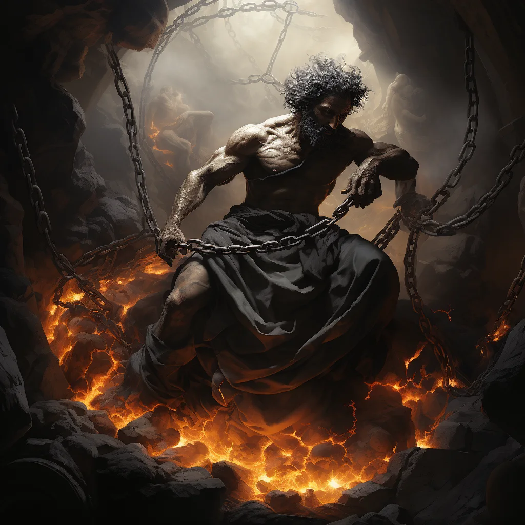 THE CHAINING OF THANATOS