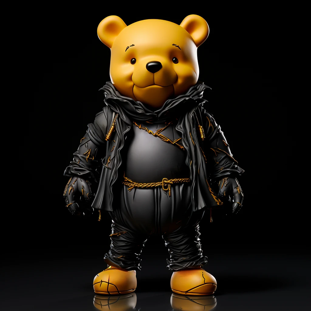 BLACK POOH