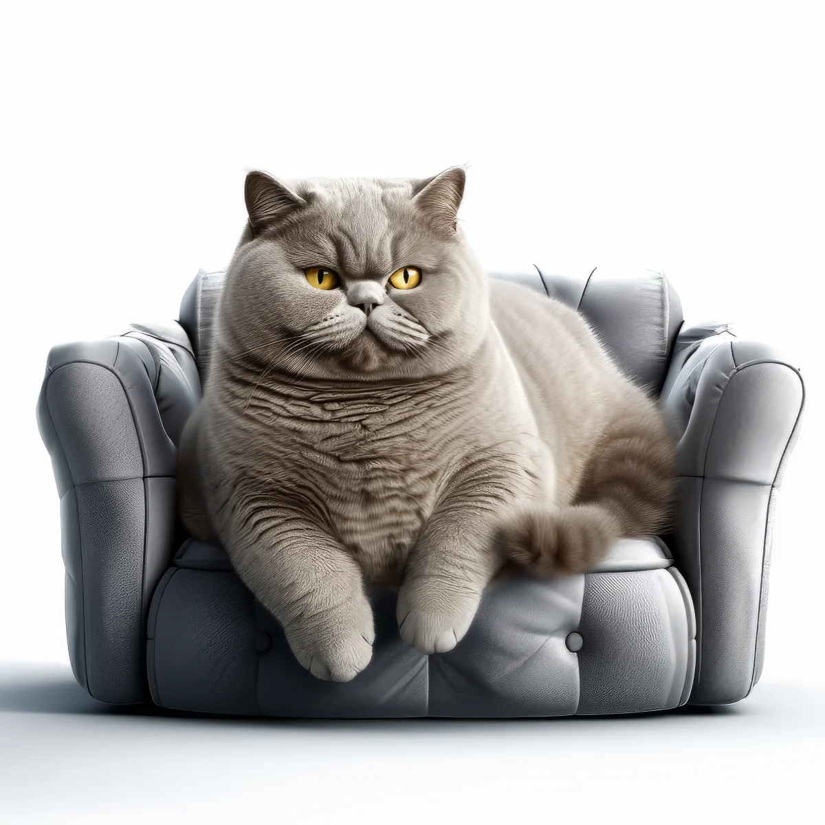 British Shorthair SOFA CAT