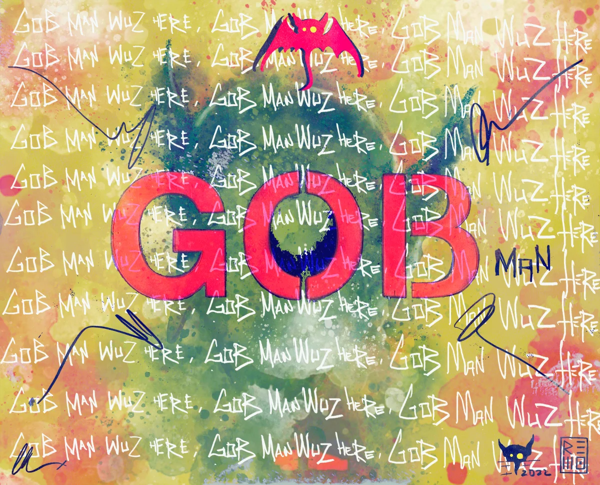 GOB PANEL SCRIBBLE SCRIBBLE SCRABBLE