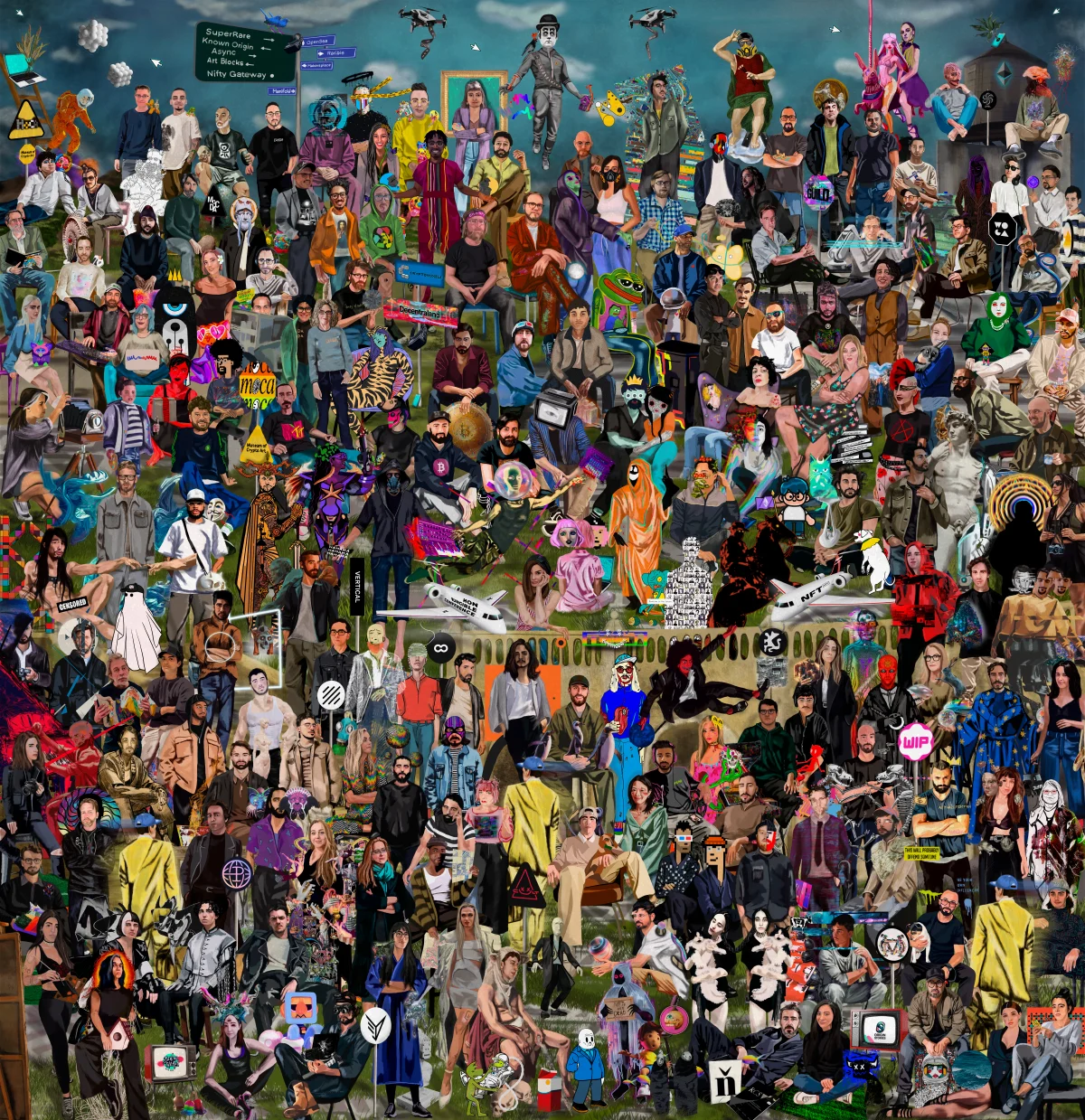 A HISTORY OF CRYPTOART - FIRST AND SECOND WAVE