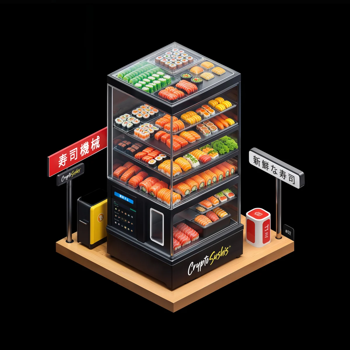 Vending Sushi Machine #02