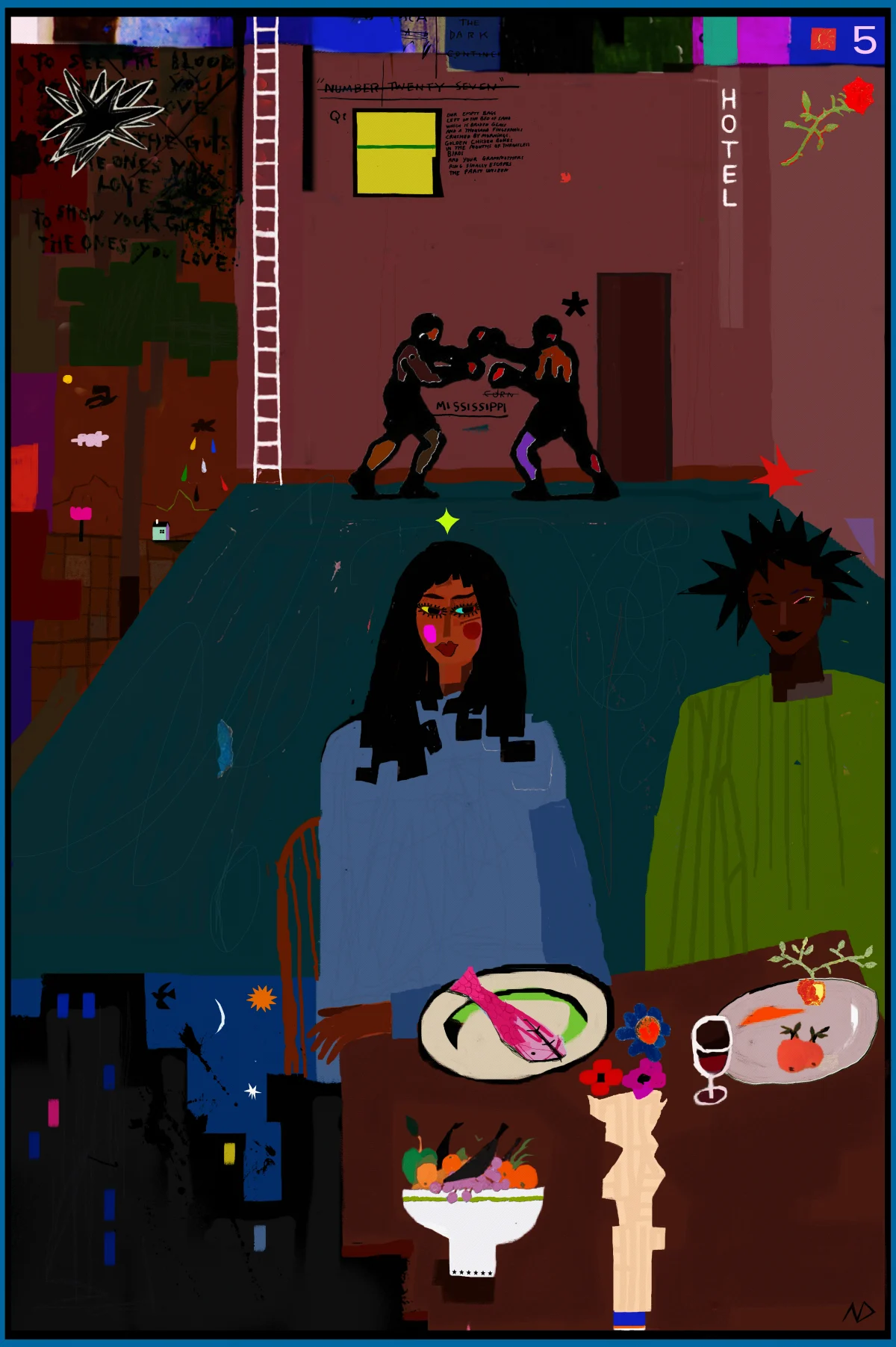 A simple meal for two feat. Nearbound