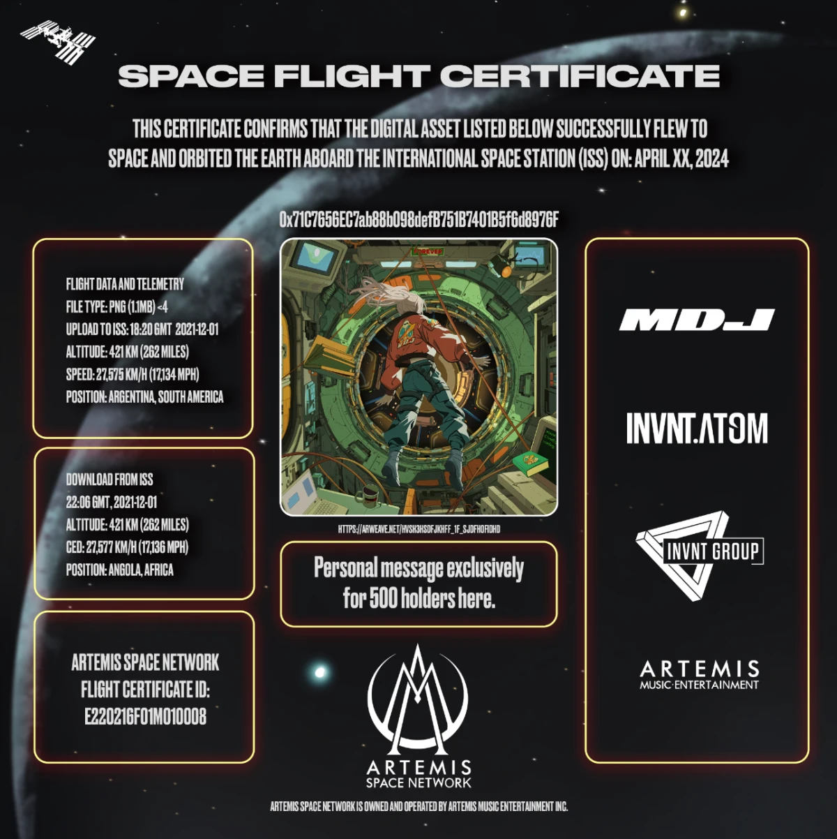 Flight Certificate