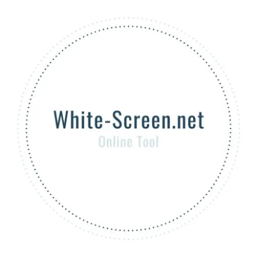 White Screen Test