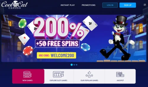 [unlimited Get free coupon ﹝codes﹞ ]  CoolCat Casino [All devices]