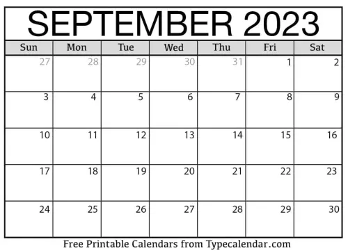 September 2023