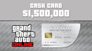 White shark card GTA 5 card  ps4 pc [GTA5] Generator 2024