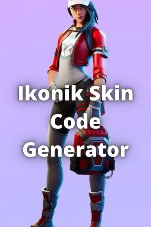 iKONIK skin code PS4 generator