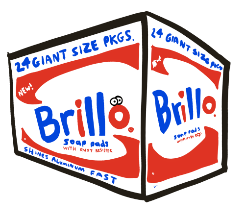 Andy Warhol - Brillo Box