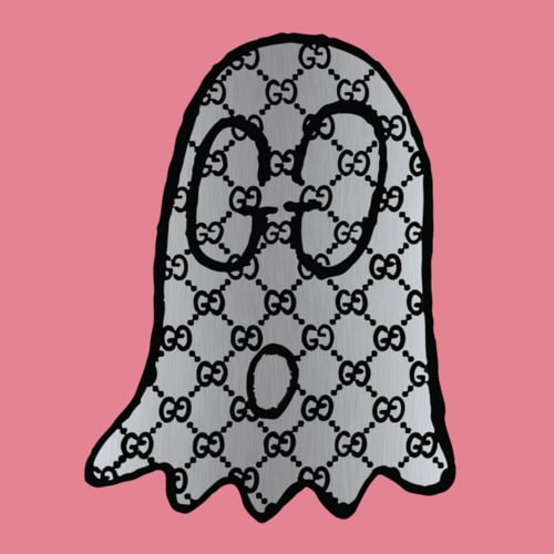 Gucci Ghost Pink Silver