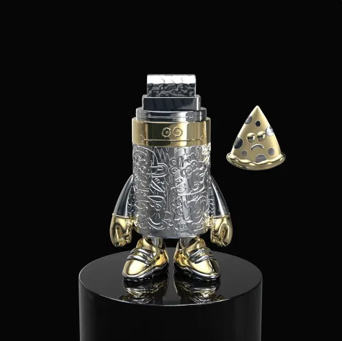 Jon Burgerman Marker Mascot (Metal)