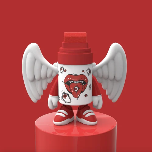 Miss Upacey Marker Mascot (Color)