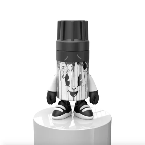 OG Slick Marker Mascot (B&W)