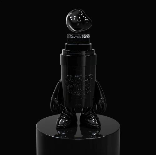 Secret Walls Marker Mascot (BLKOUT)