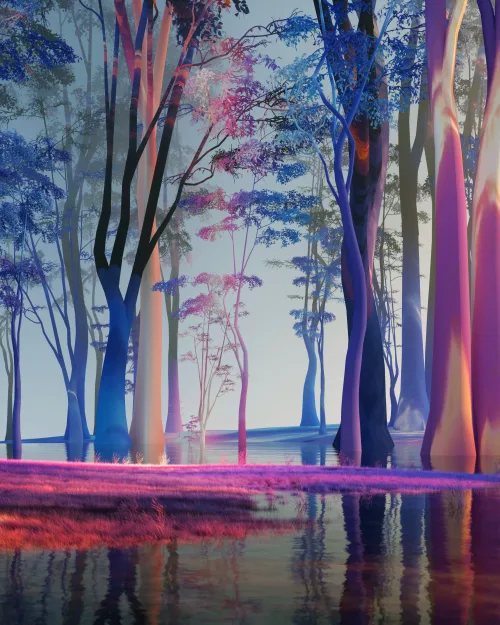 Piercing forest