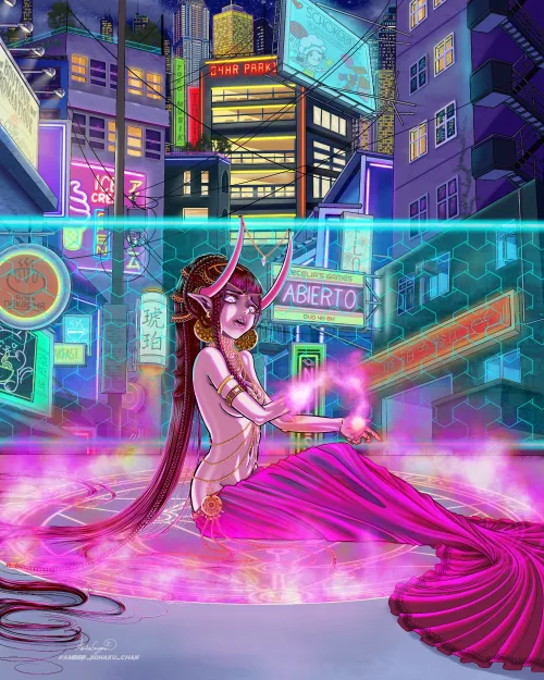 To Infinity and Neon