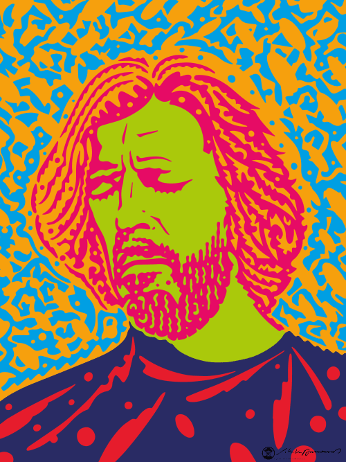 Clapton 03 Still Artwork by John Van Hamersveld