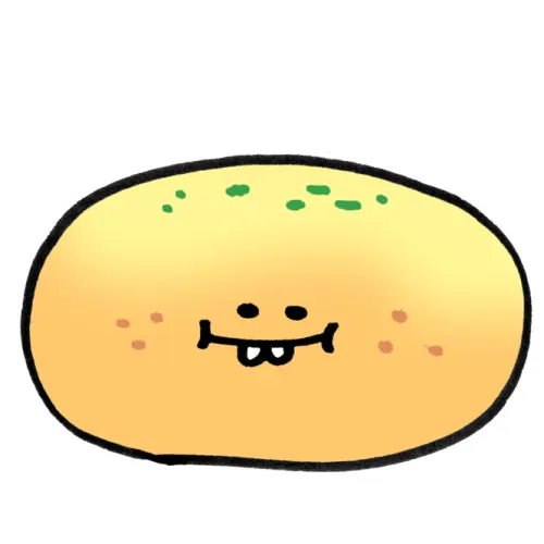 Dough ball potato