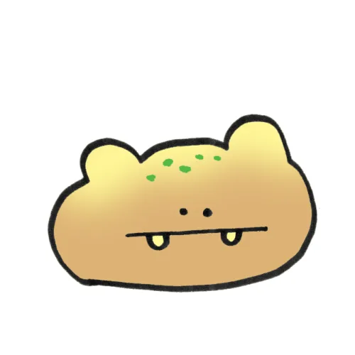 Dough ball toothy bear