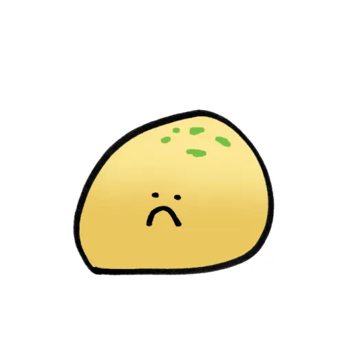 Dough ball sad