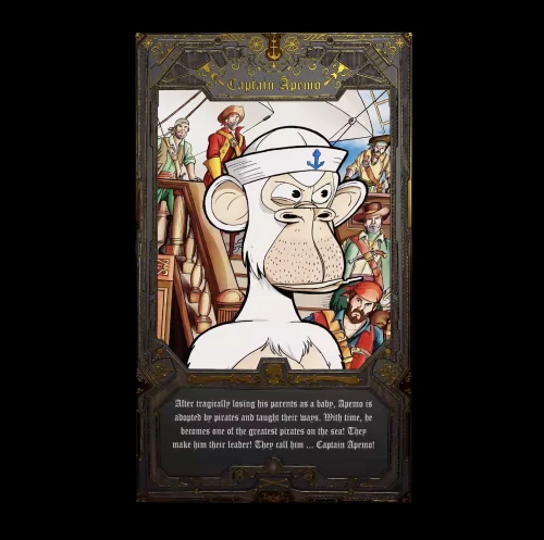 Captain Apemo Trading Card