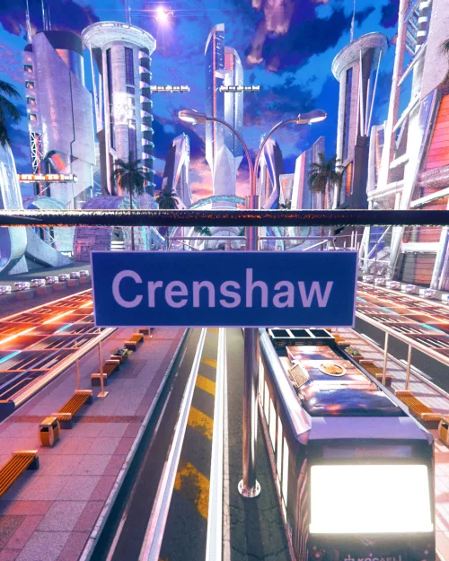 White Crenshaw