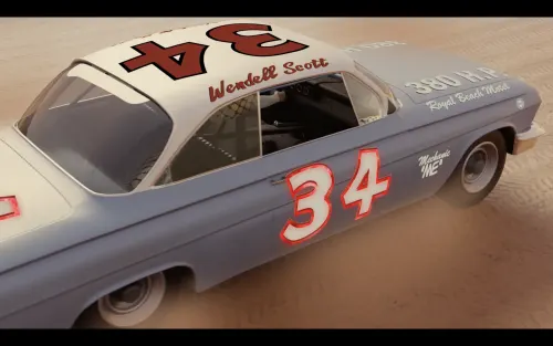 Wendell Scott First Ever NASCAR Winning 1962 Chevrolet Digital Car