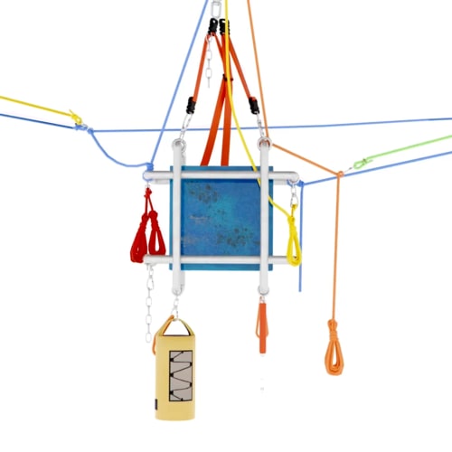 Hanging Ocean Chunk (To Be Dragged Up Cliff Faces, Strung Across Ravines, and Suspended From The Forest Canopy) 1, 2022