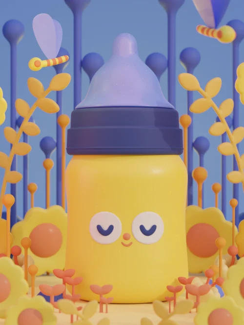 Bottle For Ukraine by Cecy Meade