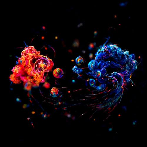 Entangled CryptoCube#64 by Huffman x Van Arman