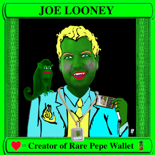 CryptoStella #148: Joe Looney Founder Rare Pepe Wallet